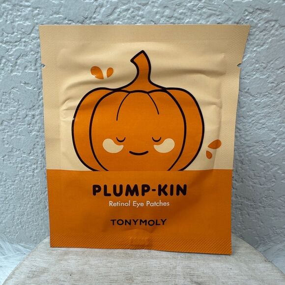 $4 🌙 Tonymoly Plumpkin‎ Retinol Eye Patches 🆕  🎃 - Picture 1 of 3